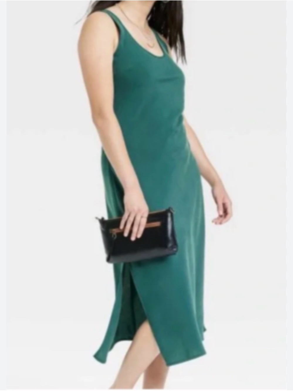Universal Thread Sleeveless Midi Dress in Teal